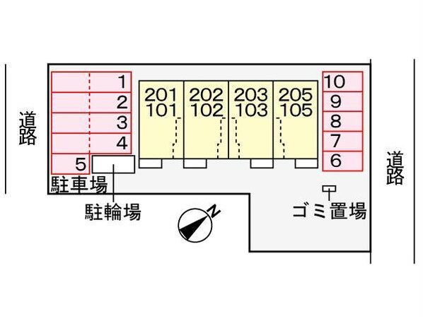 グレイス満越の物件外観写真